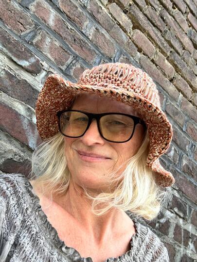 Häkelanleitung Sommerhut "Sun-Set" – Raffia & Baumwolle