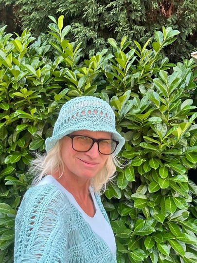 Häkelanleitung Sommerhut „Sunset“ – luftiger Sonnenhut aus Raffia &