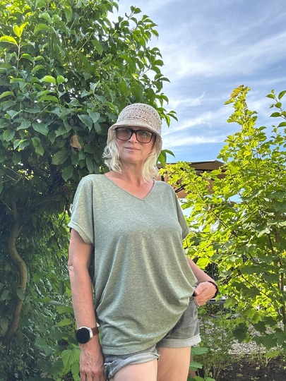 Häkelanleitung Sommerhut „Sunset“ – luftiger Sonnenhut aus Raffia &