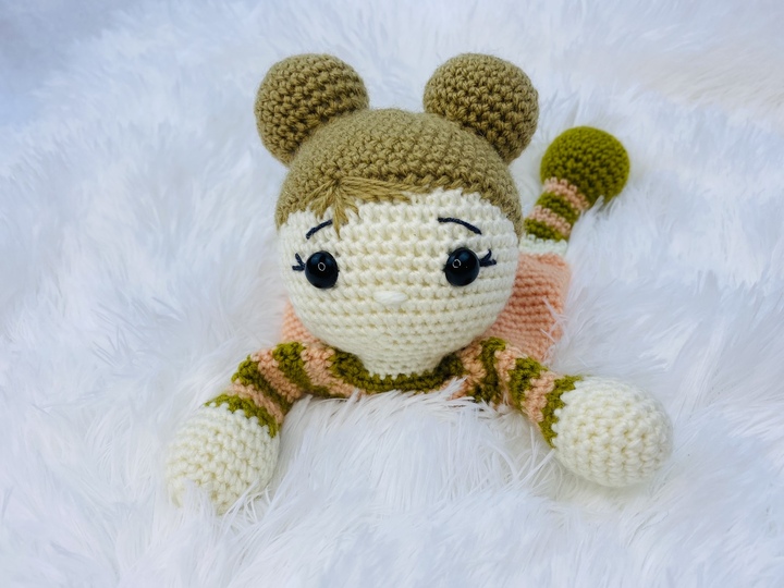 Crochet Doll Pattern, Hugging Doll Pattern, Lovey blanket Doll