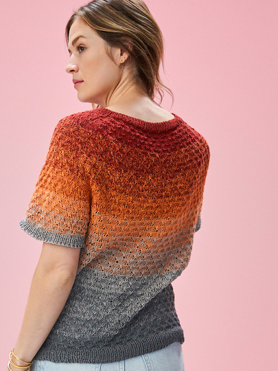 MODELL INGVILD … MIT SATTELSCHULTER, gestrickt