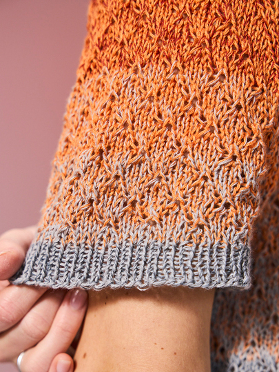 MODELL INGVILD … MIT SATTELSCHULTER, gestrickt