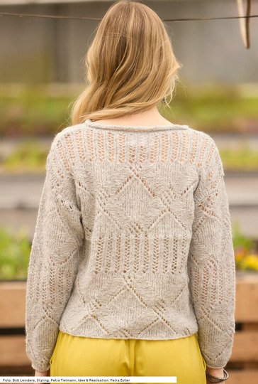 Pullover mit Muster-Blockstreifen