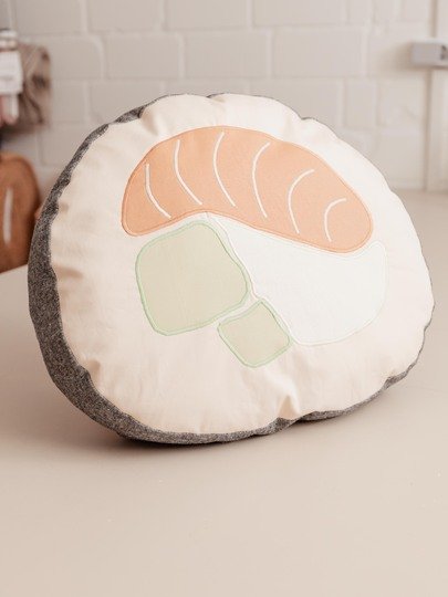Sushi-Kissen Schnittmuster - Dekokissen in Sushi-Form