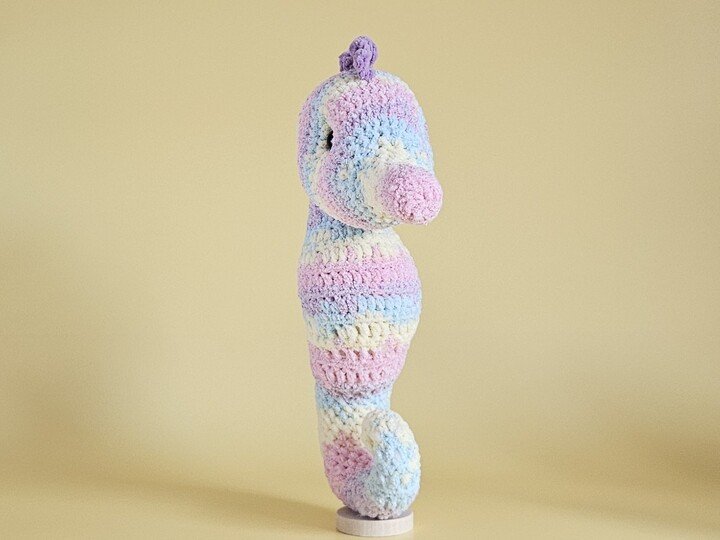 Seepferdchen Aquarella Häkelanleitung PDF Amigurumi Meereswelt