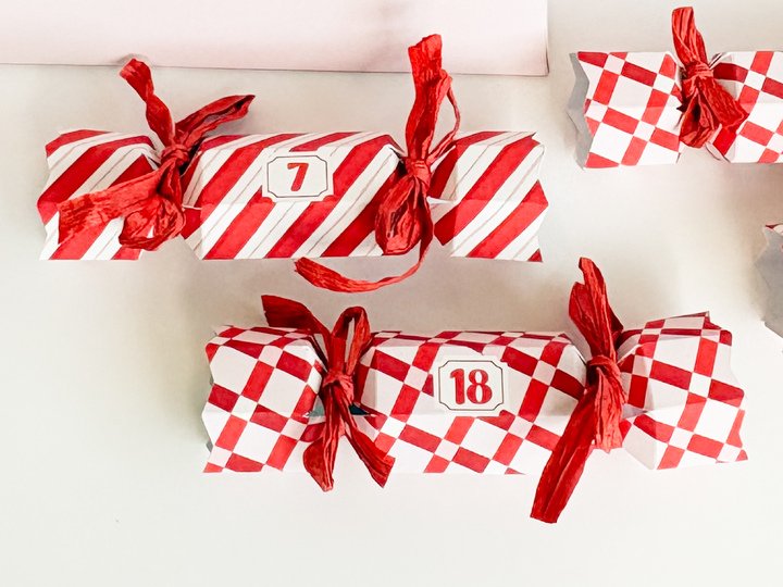 Adventskalender zum Selbstbasteln DIY | Candy Shop ausdrucken I svg png PDF