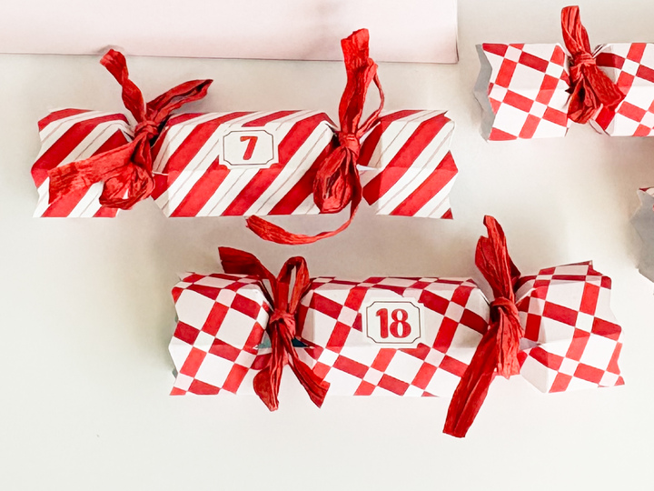 Christmas Advent Calendar DIY Kit | Candy Shop I Download svg png PDF