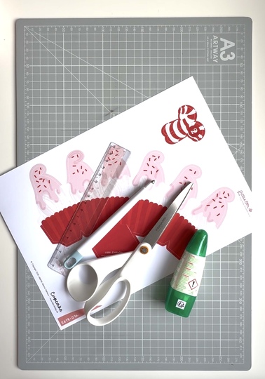 Christmas Advent Calendar DIY Kit | Candy Shop I Download svg png PDF