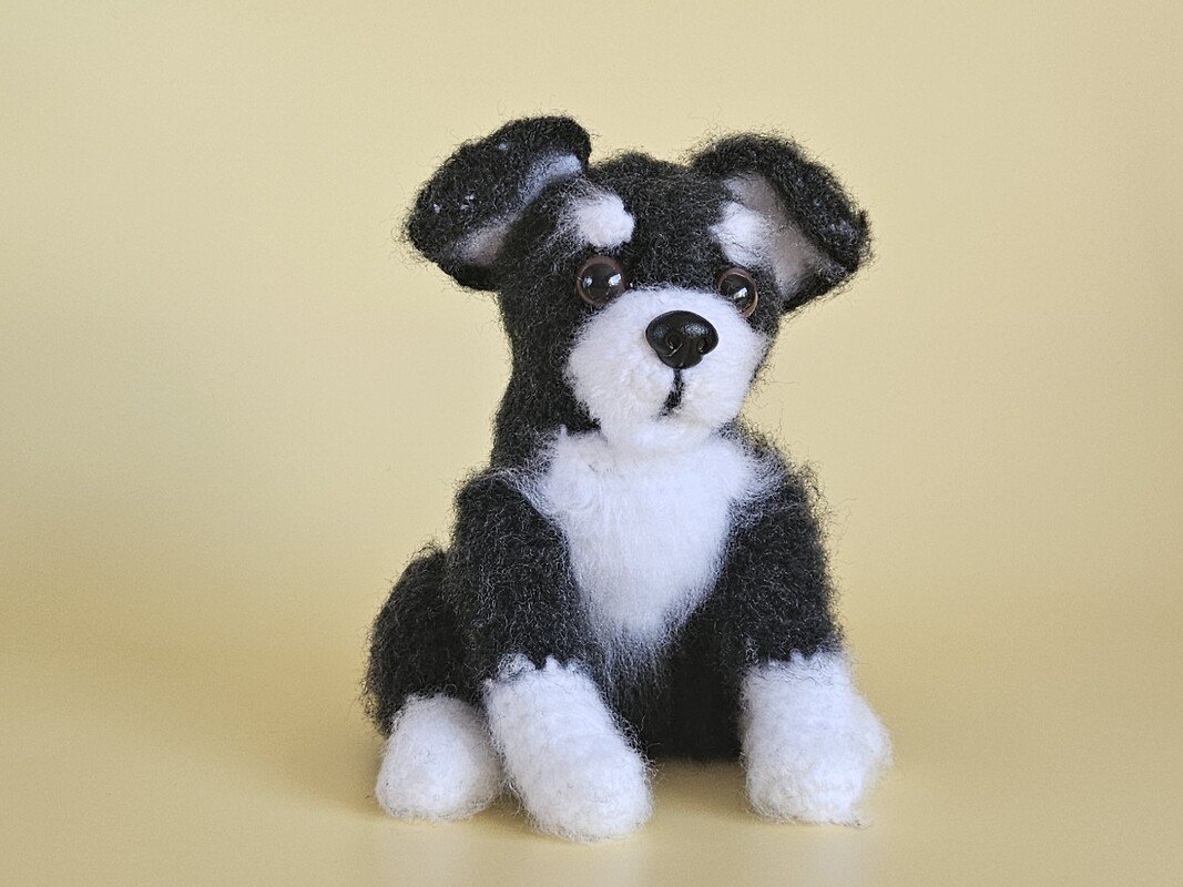 Blacky der kleine Welpe – Hund Amigurumi Häkelanleitung PDF - Bild 2