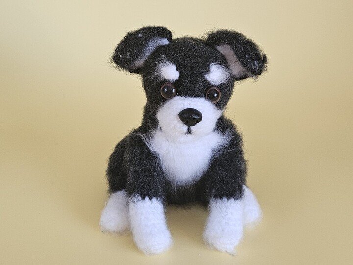 Blacky der kleine Welpe – Hund Amigurumi Häkelanleitung PDF