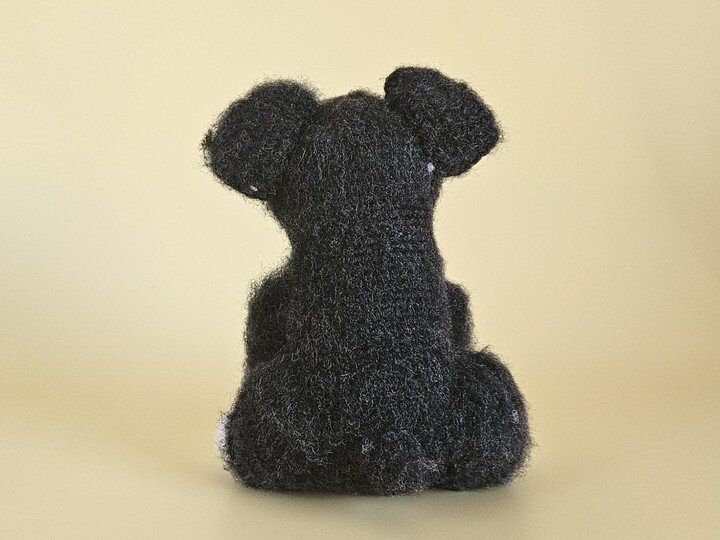 Blacky der kleine Welpe – Hund Amigurumi Häkelanleitung PDF