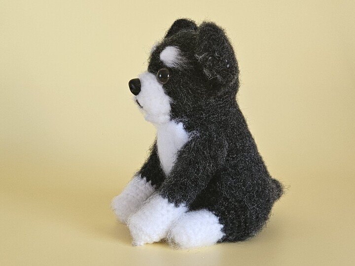 Blacky der kleine Welpe – Hund Amigurumi Häkelanleitung PDF