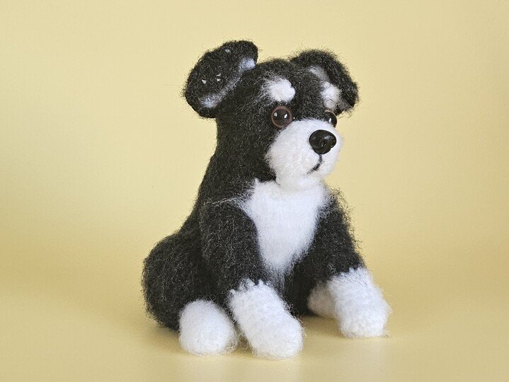 Blacky der kleine Welpe – Hund Amigurumi Häkelanleitung PDF