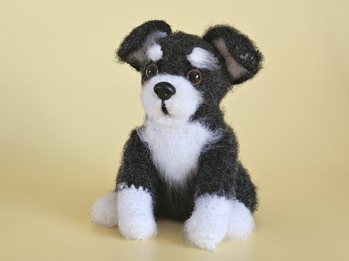 Blacky der kleine Welpe – Hund Amigurumi Häkelanleitung PDF