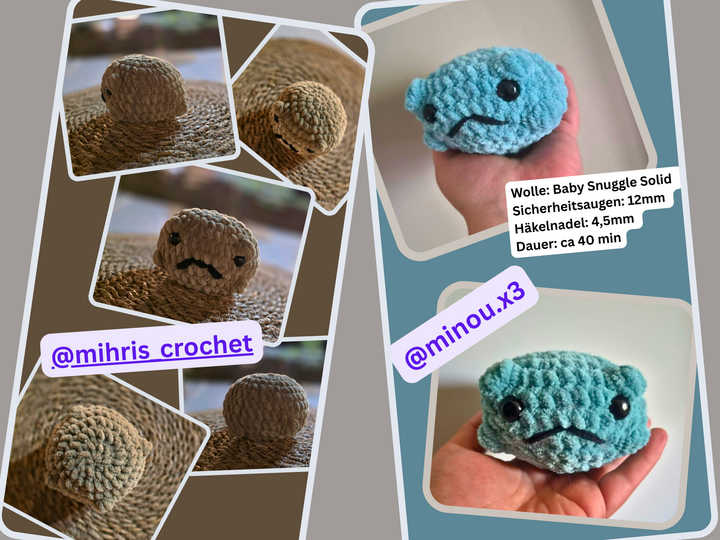 Fred, der traurige Frosch