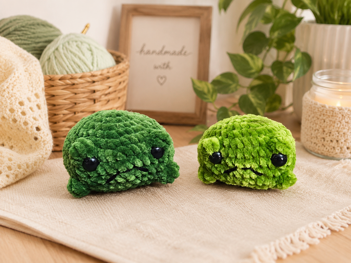 Fred, der traurige Frosch