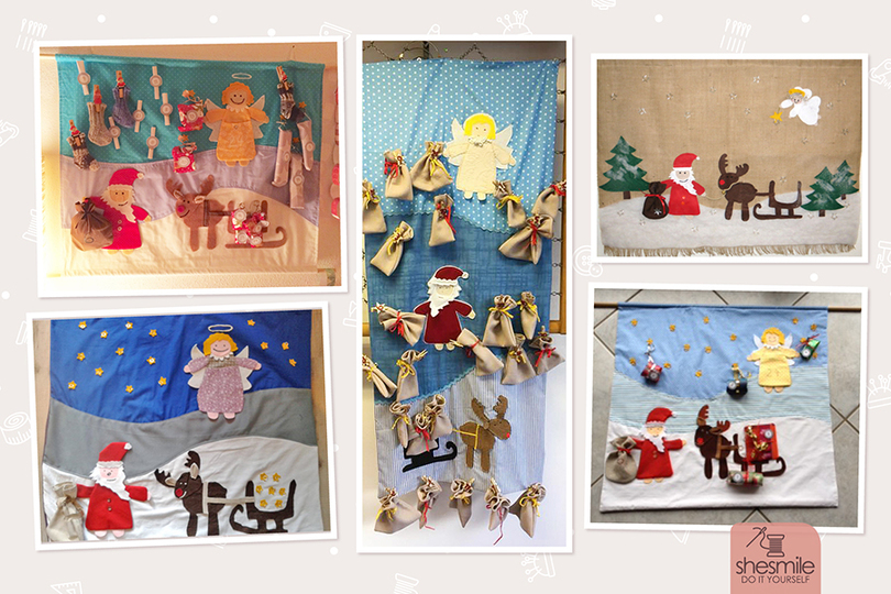 Adventskalender Nikolaus und seine Freunde (Schnittmuster und Nähanleitung)