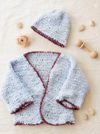 Häkelanleitung Baby-Set "Cuddly Little Cloud"