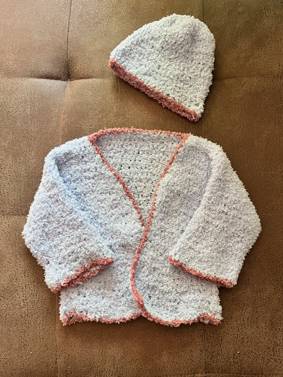 Häkelanleitung Baby-Set "Cuddly Little Cloud"