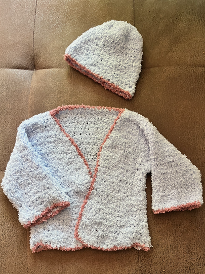 Häkelanleitung Baby-Set "Cuddly Little Cloud"