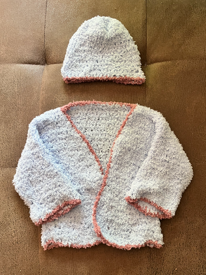 Häkelanleitung Baby-Set "Cuddly Little Cloud"