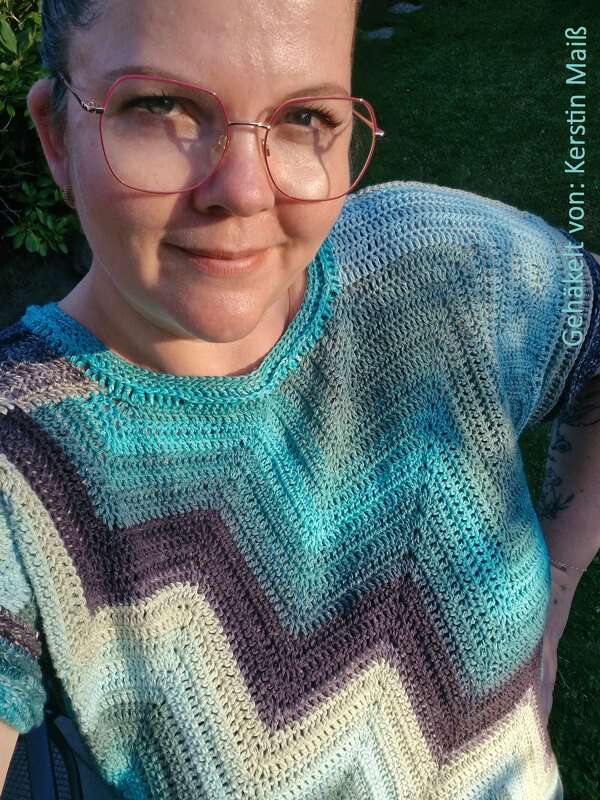 Frauhohmanns Häkelpullover "PolarLicht" - Bild 19
