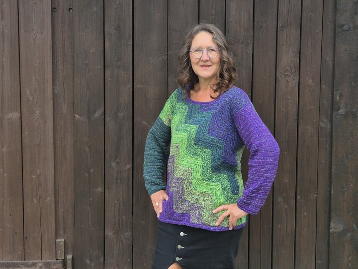 Frauhohmanns Häkelpullover "PolarLicht"
