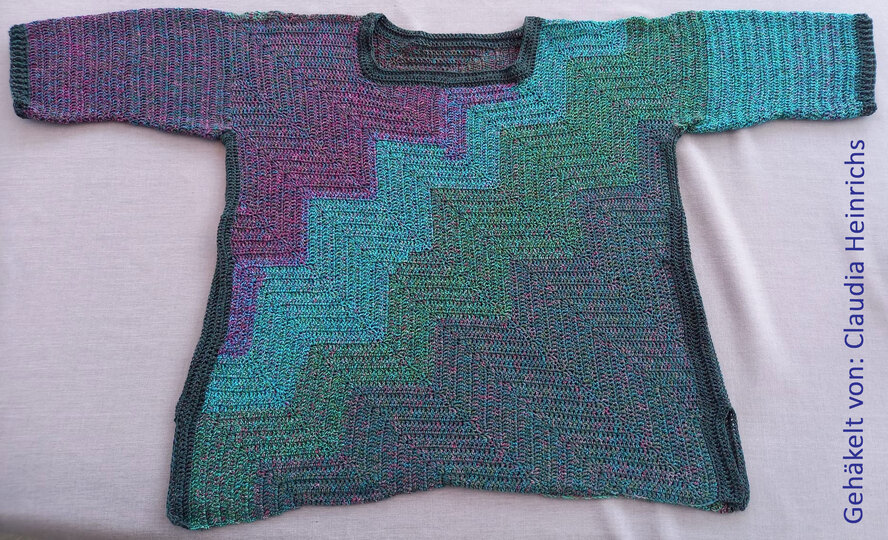 Frauhohmanns Häkelpullover "PolarLicht"