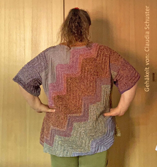 Frauhohmanns Häkelpullover "PolarLicht"