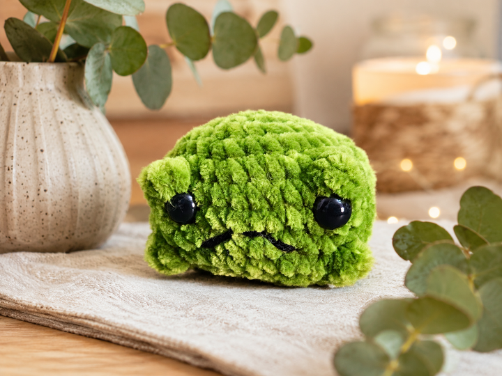 Crochet Pattern: Fred the Sad Frog