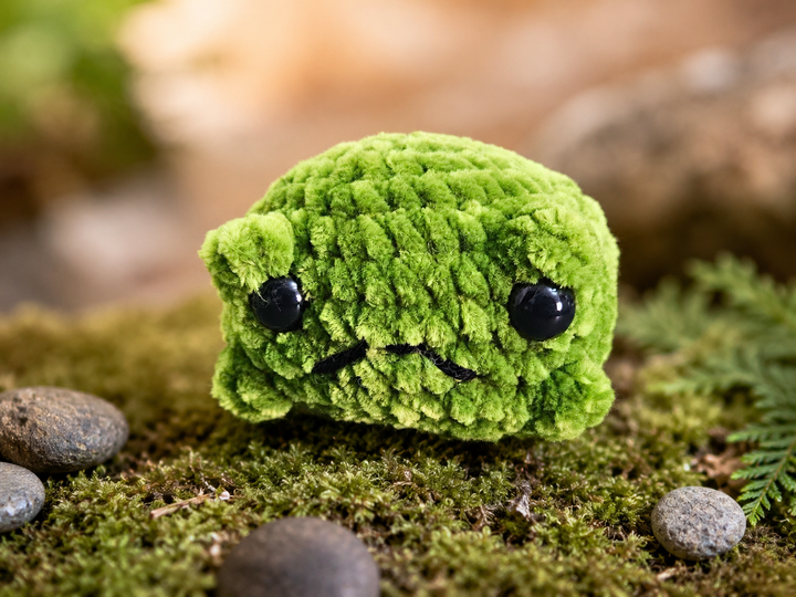 Crochet Pattern: Fred the Sad Frog