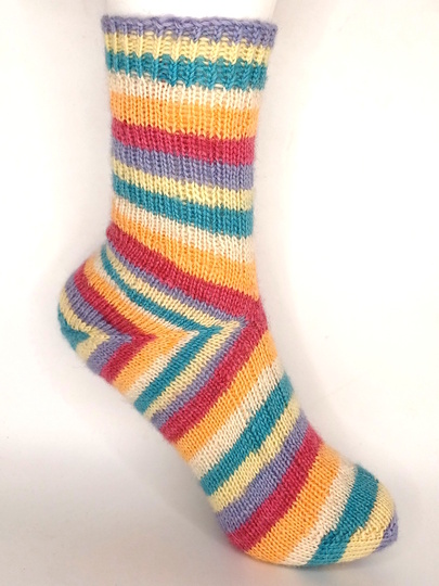 Two Way FersenSocke "Unisex" mit Rippenmuster - Gr.32-47