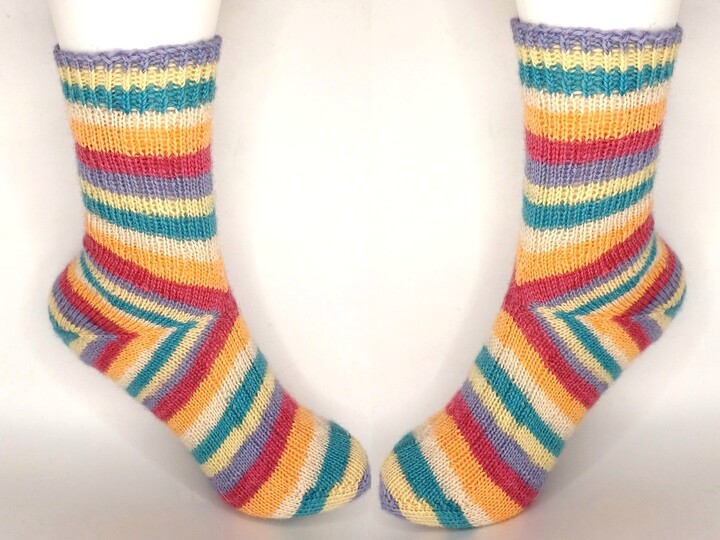 Two Way FersenSocke "Unisex" mit Rippenmuster - Gr.32-47
