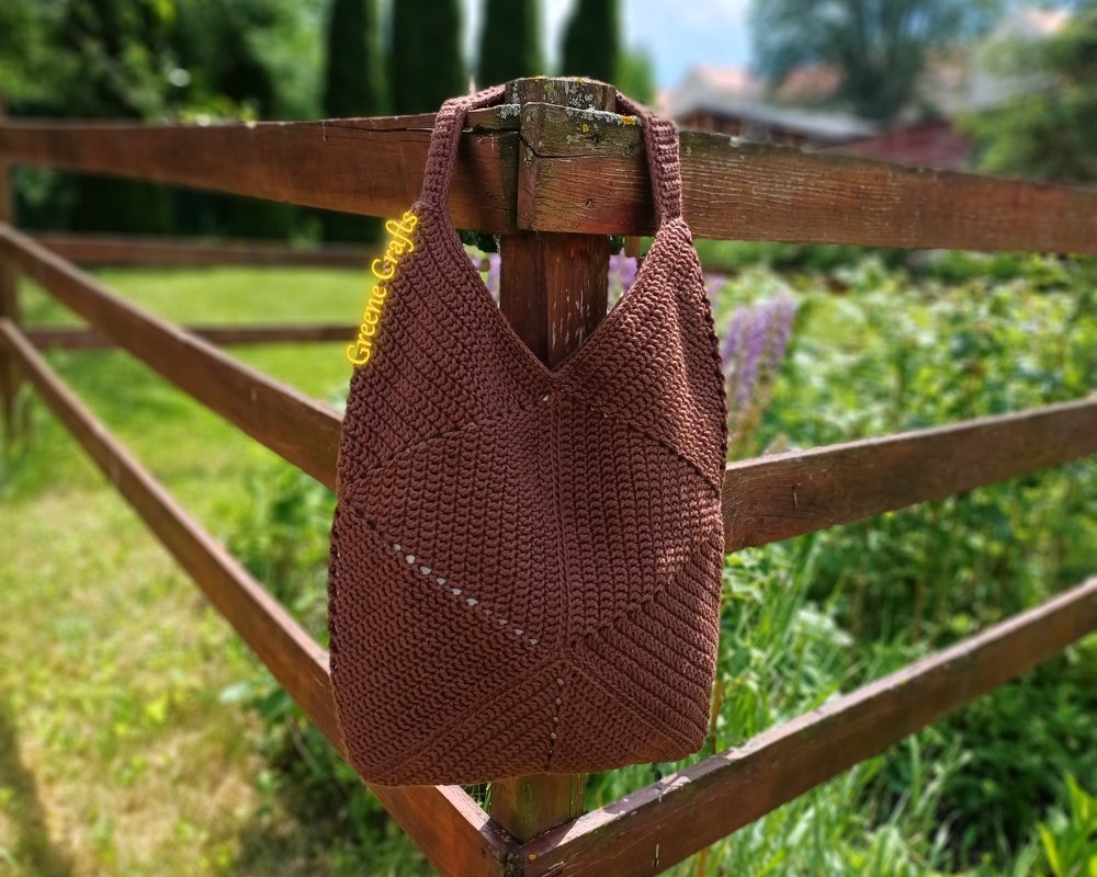 Everyday Hexagon Bag - Sturdy Shoulder Bag Crochet Pattern - Image 2