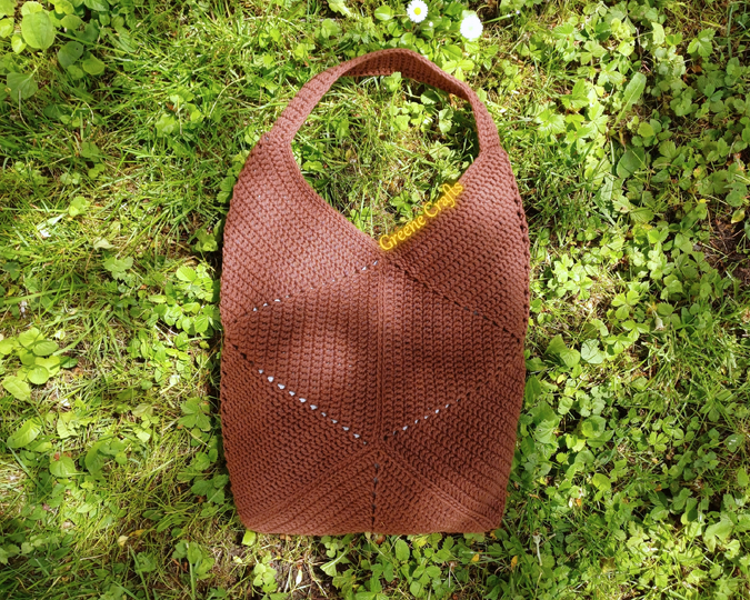 Everyday Hexagon Bag - Sturdy Shoulder Bag Crochet Pattern