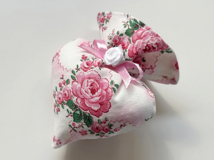 Nähanleitung mit Druckvorlage für Lavendelherz / Duftherz / Geschenkherz