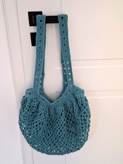 Market Bag Crochet Pattern – Mesh Shopping Net Bag, DE & EN