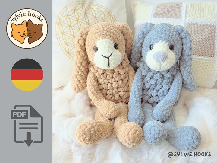 Häkelanleitung Hase Baby - Kleine Größe - Anfängergeeignet