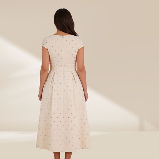 Sommerkleid Elele Gr. 34-54 - Kurzgröße - Normalgröße Langgröße