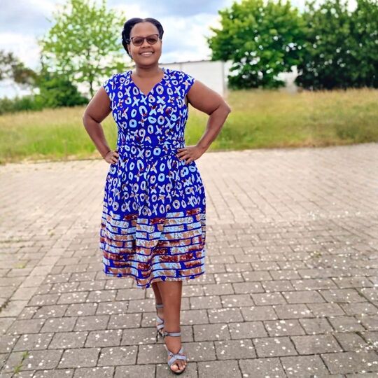 Sommerkleid Elele Gr. 34-54 - Kurzgröße - Normalgröße Langgröße