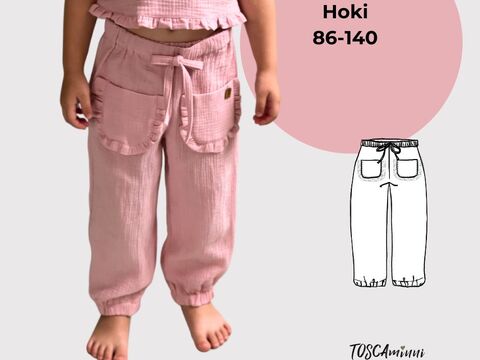 Kinderhose Hoki für Musselin Gr. 86-140
