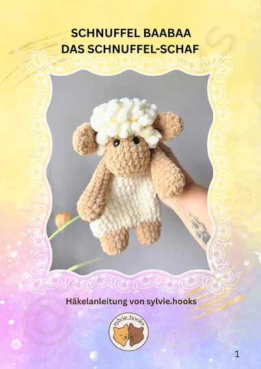 Häkelanleitung Schuffeltuch Schaf - Anfängergeeignet