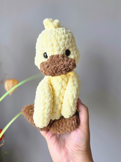 Häkelanleitung Schuffeltuch Ente - Anfängergeeignet