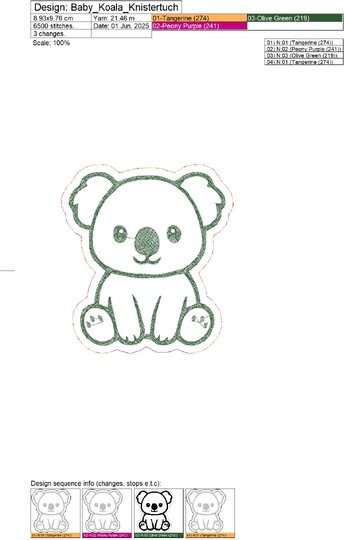 ITH Knistertuch-Set – 9 Tiermotive | Stickdateien 10x10 & 13x18