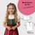 Dirndlbluse Emma Gr. 86-140