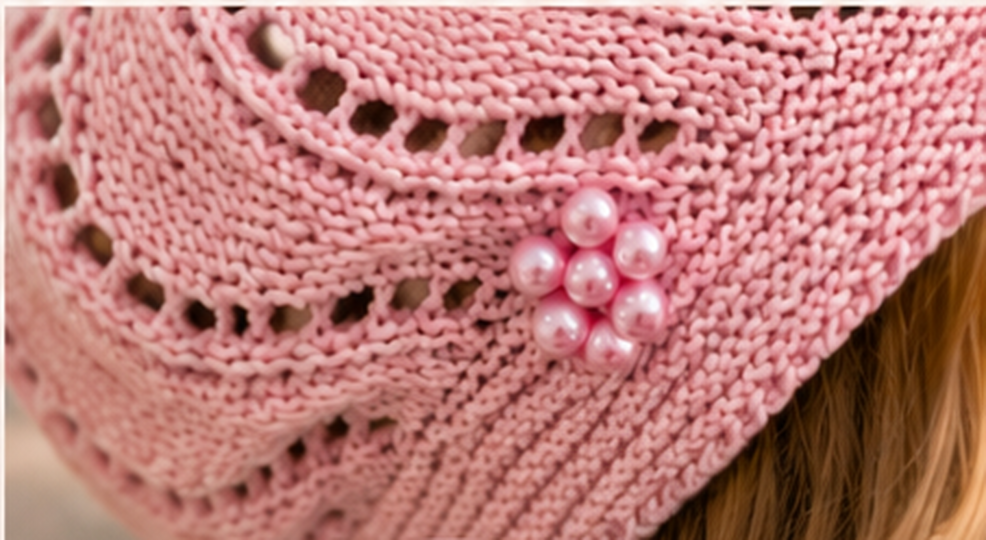 Strickanleitung – Baskenmütze für Mädchen „Wave Lace“