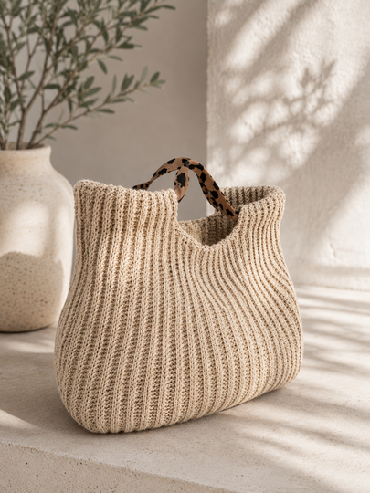 Wave_Bäg – Häkelanleitung Tasche in 2 Größen