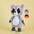 Waschbär Wasco mit Nutella-Brot Häkelanleitung Amigurumi PDF