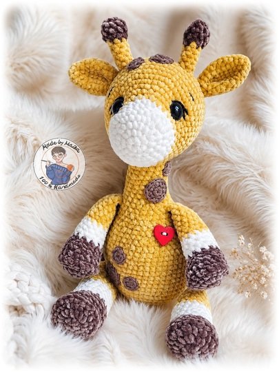 Giraffenliebe zum Selberhäkeln