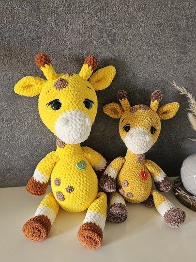 Giraffenliebe zum Selberhäkeln